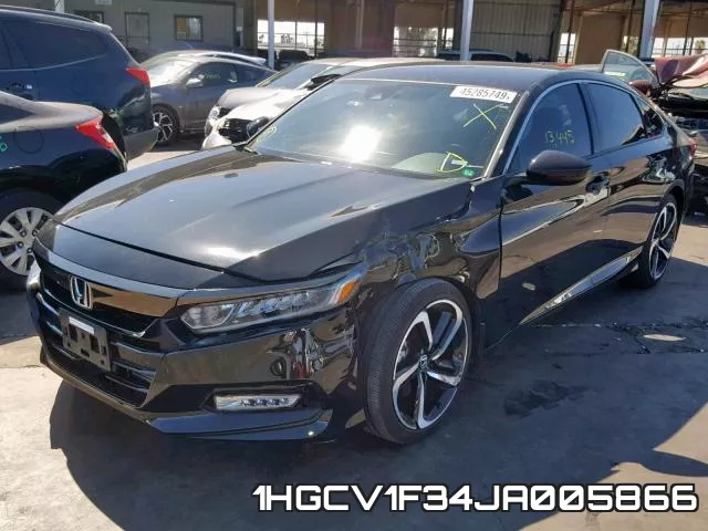 1HGCV1F34JA005866 фото 3