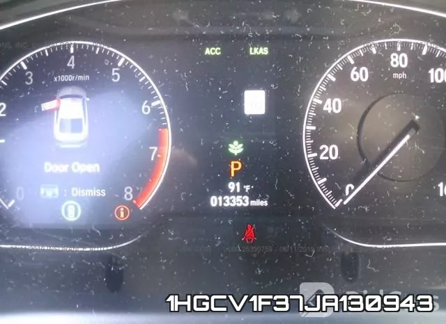 1HGCV1F37JA130943 фото 8