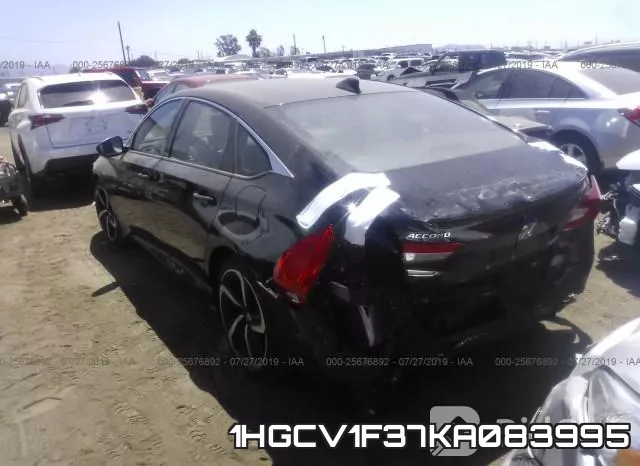 1HGCV1F37KA083995 фото 4