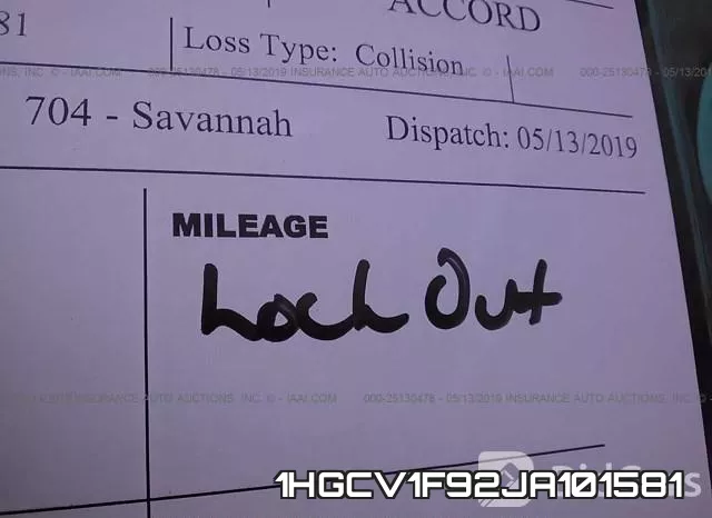 1HGCV1F92JA101581 фото 8