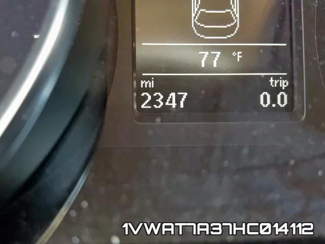 1VWAT7A37HC014112 фото 9