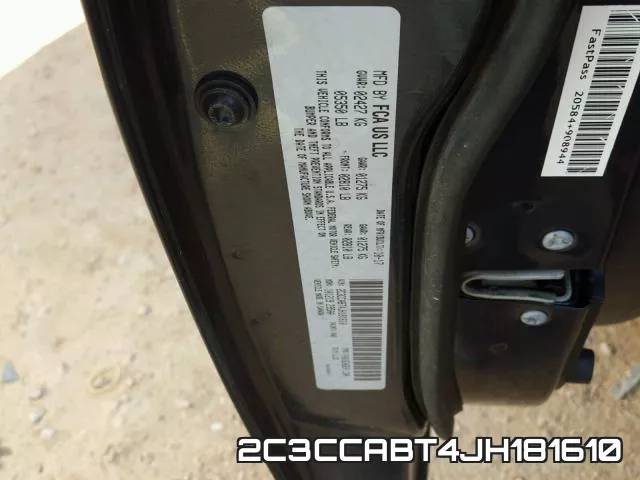 2C3CCABT4JH181610 фото 2