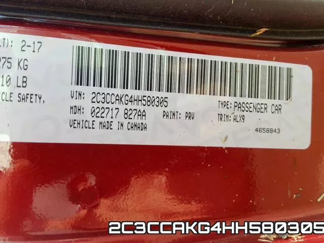 2C3CCAKG4HH580305 фото 2