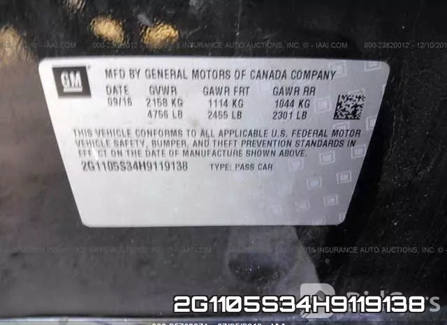 2G1105S34H9119138 фото 10