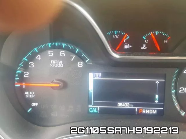 2G1105SA7H9192213 фото 9