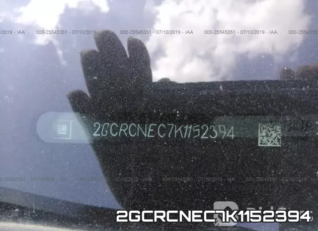 2GCRCNEC7K1152394 фото 10