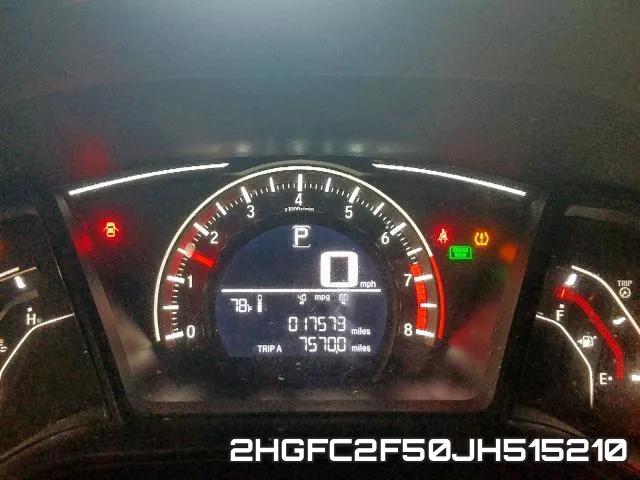 2HGFC2F50JH515210 фото 9