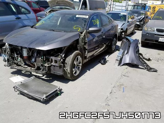 2HGFC2F57JH501773 фото 3