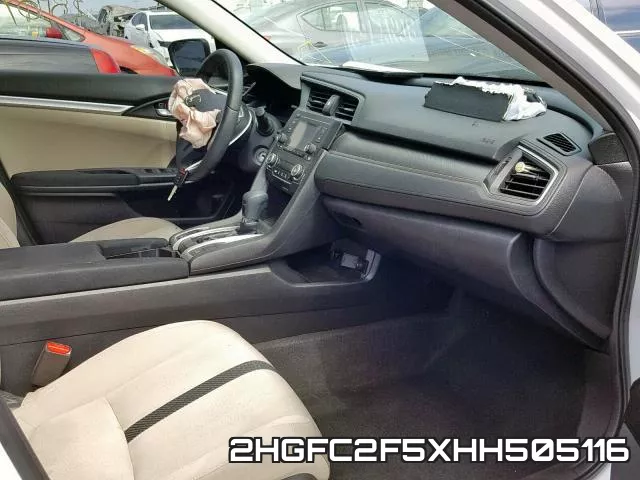 2HGFC2F5XHH505116 фото 6
