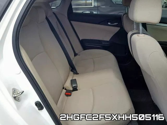 2HGFC2F5XHH505116 фото 7