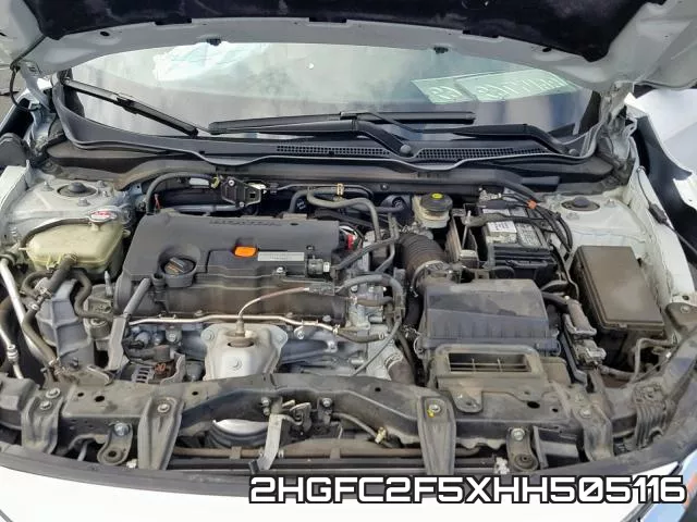 2HGFC2F5XHH505116 фото 8