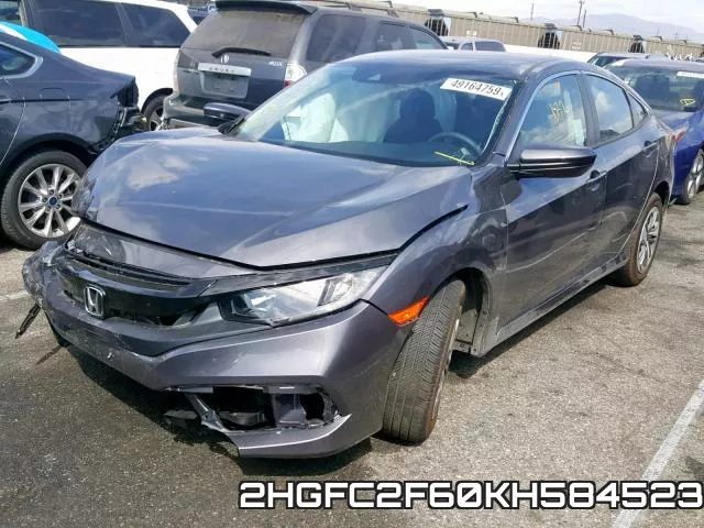 2HGFC2F60KH584523 фото 3