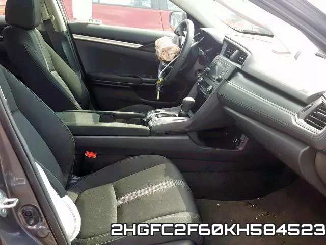 2HGFC2F60KH584523 фото 6