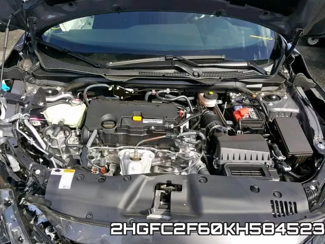 2HGFC2F60KH584523 фото 8