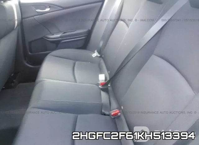 2HGFC2F61KH513394 фото 9