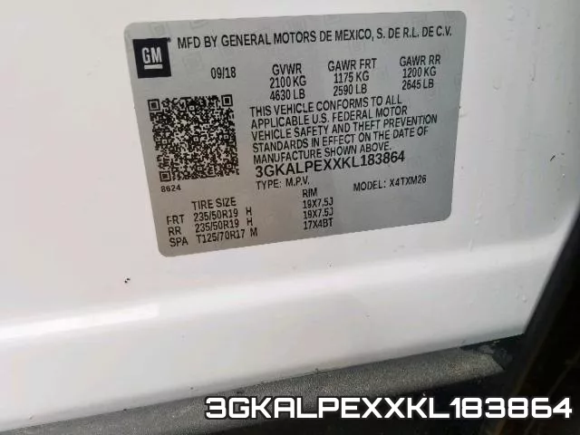 3GKALPEXXKL183864 фото 2