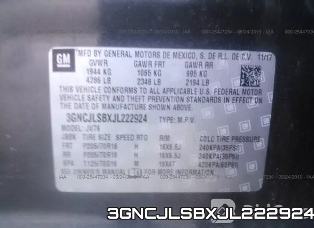 3GNCJLSBXJL222924 фото 10