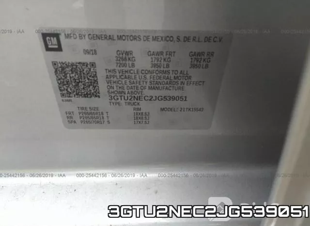 3GTU2NEC2JG539051 фото 10