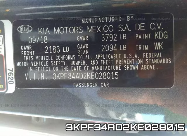 3KPF34AD2KE028015 фото 10