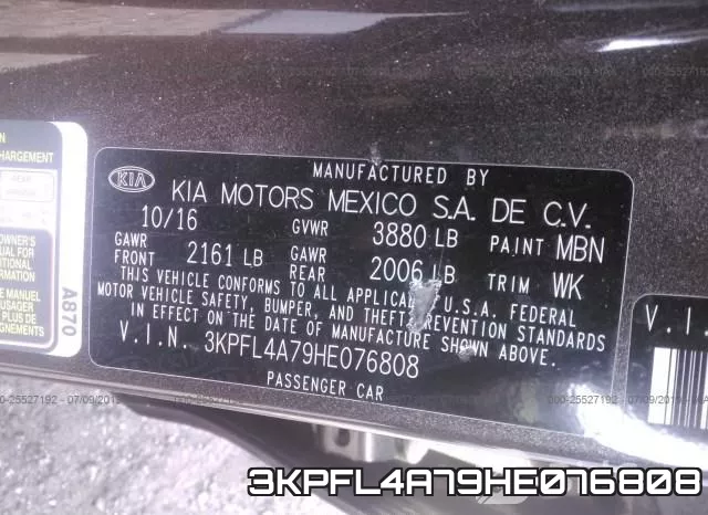 3KPFL4A79HE076808 фото 10