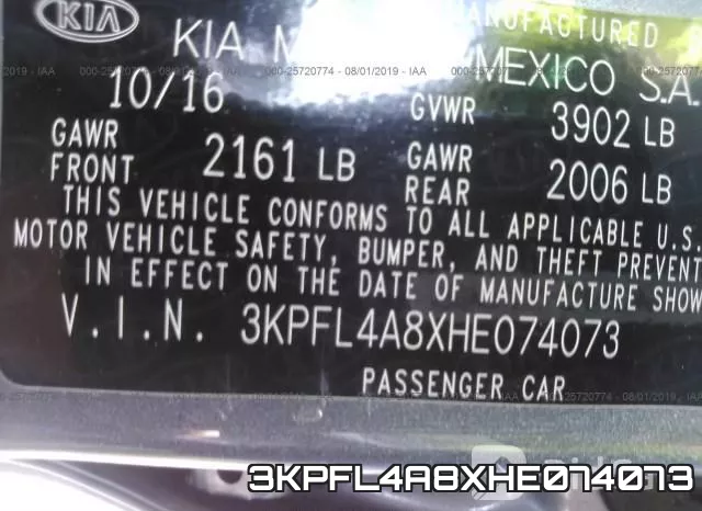 3KPFL4A8XHE074073 фото 10