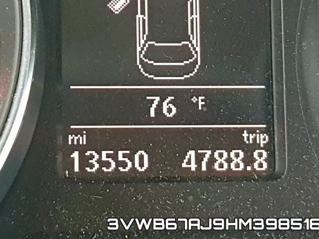 3VWB67AJ9HM398516 фото 9