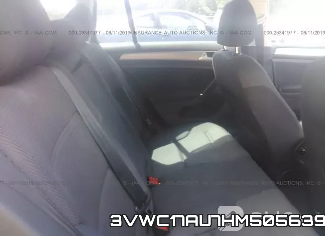 3VWC17AU7HM505639 фото 9