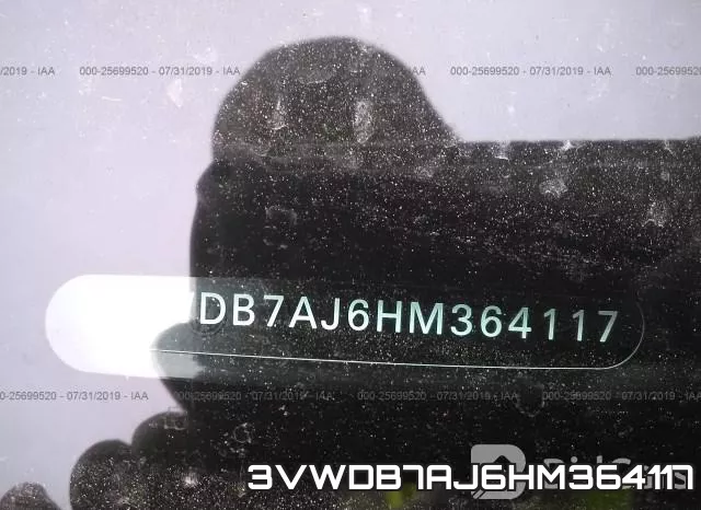 3VWDB7AJ6HM364117 фото 10