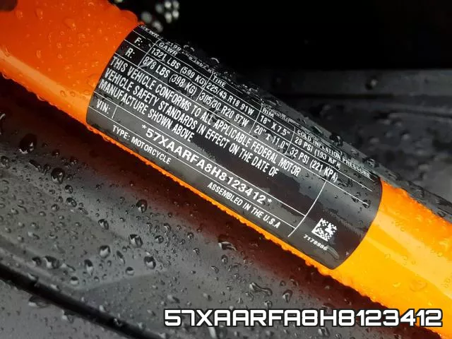 57XAARFA8H8123412 фото 2