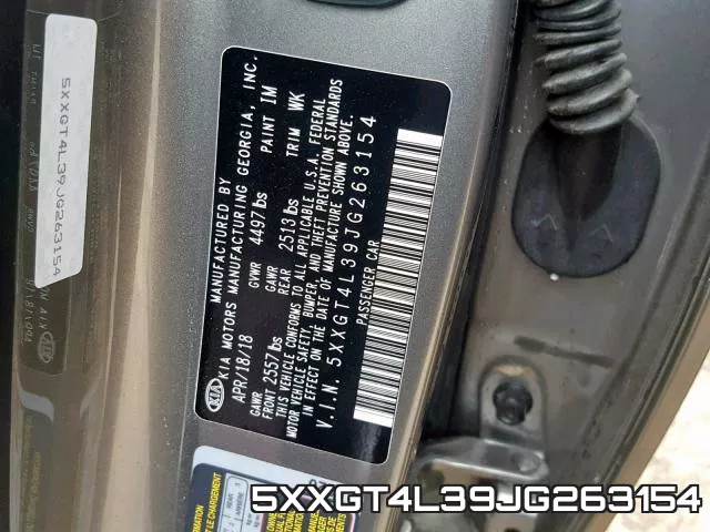 5XXGT4L39JG263154 фото 2