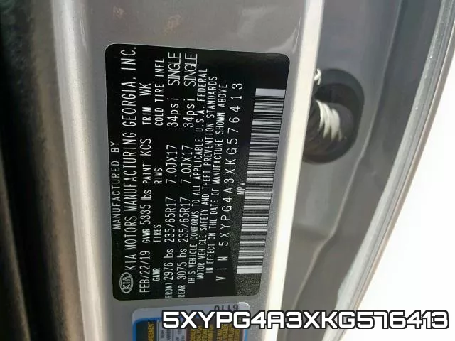 5XYPG4A3XKG576413 фото 2