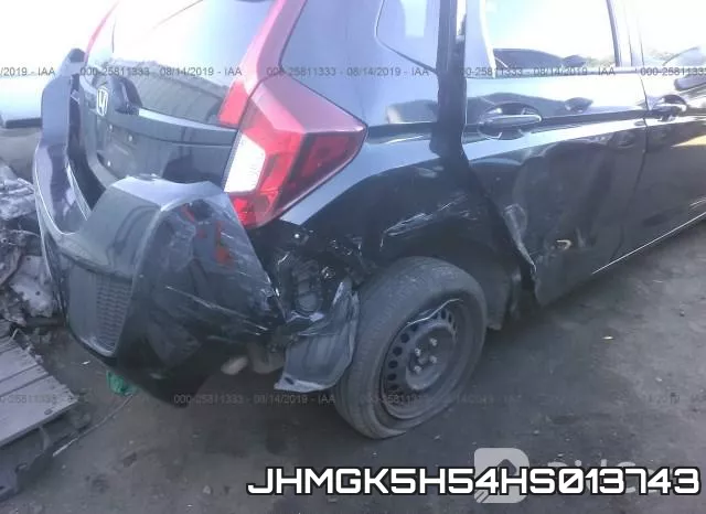 JHMGK5H54HS013743 фото 7