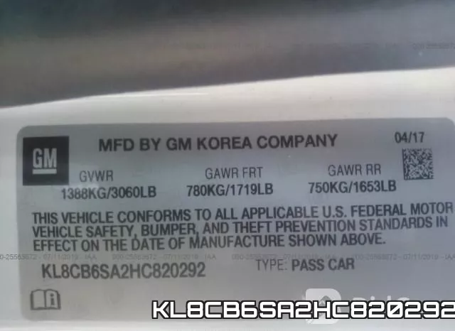 KL8CB6SA2HC820292 фото 10