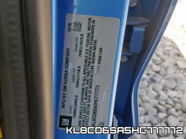 KL8CD6SA5HC777772 фото 2