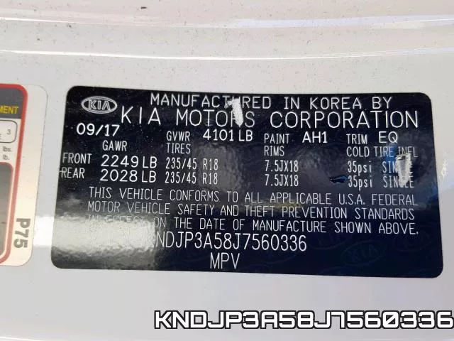 KNDJP3A58J7560336 фото 2