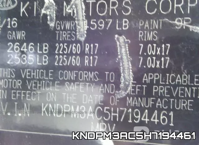 KNDPM3AC5H7194461 фото 10