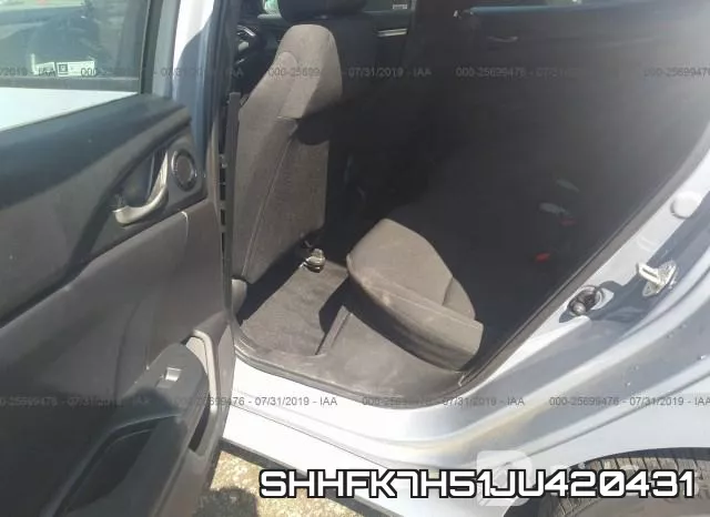 SHHFK7H51JU420431 фото 9