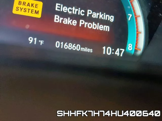 SHHFK7H74HU400640 фото 9