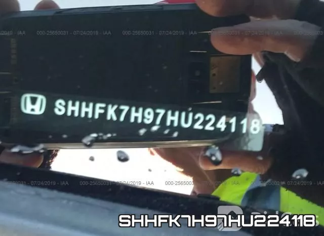 SHHFK7H97HU224118 фото 10