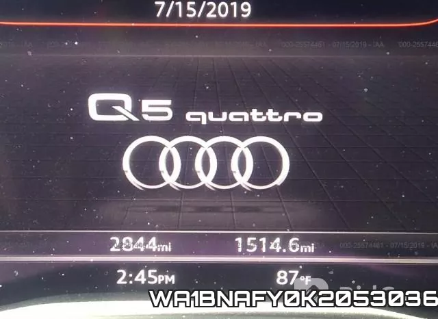 WA1BNAFY0K2053036 фото 8