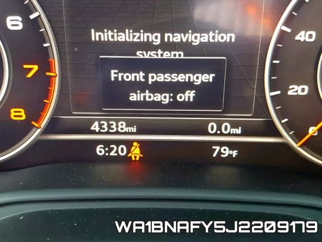WA1BNAFY5J2209179 фото 9