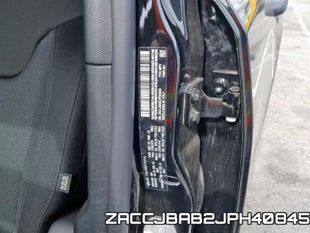 ZACCJBAB2JPH40845 фото 2