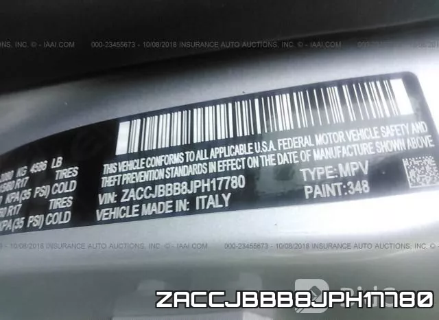 ZACCJBBB8JPH17780 фото 10