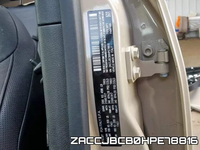 ZACCJBCB0HPE78816 фото 2