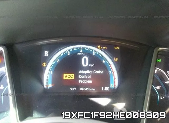 19XFC1F92HE008309 фото 8