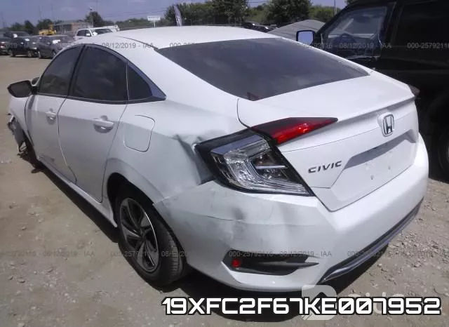 19XFC2F67KE007952 фото 4