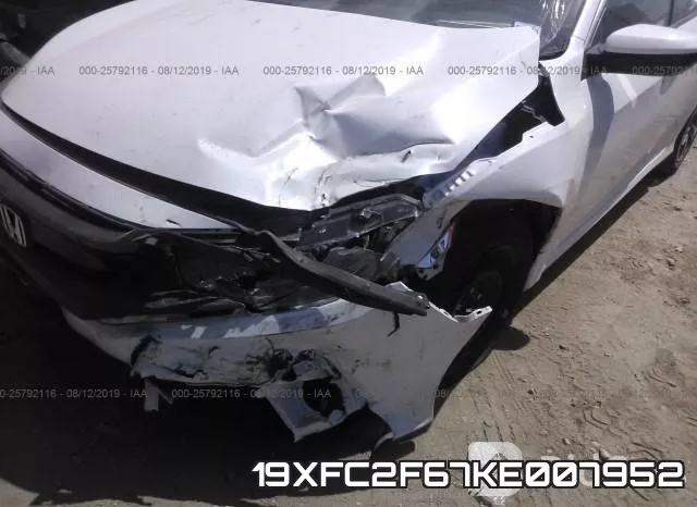 19XFC2F67KE007952 фото 7
