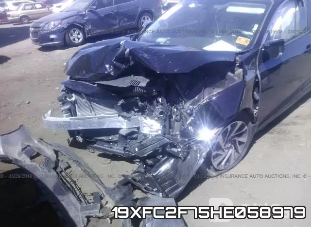 19XFC2F75HE058979 фото 7
