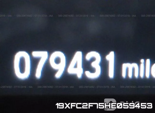 19XFC2F75HE059453 фото 8