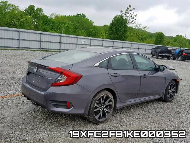 19XFC2F81KE000352 фото 5